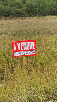 Terrain à vendre, Dupuy, Quebec, J0X 1X0