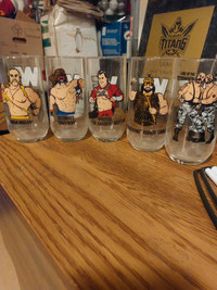 5 WWF TUMBLER GLASSES 