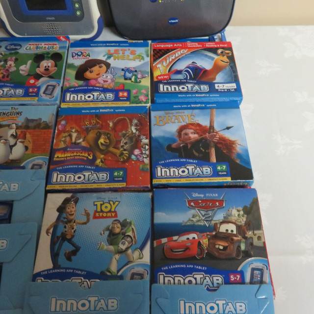 InnoTab with Gray Carrying Case + 13 Video Games included in Older Generation in Red Deer - Image 3
