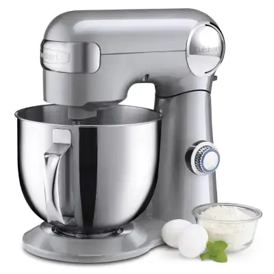 Cuisinart SM-50BC Stand Mixer, 12 Speeds, 5.5-Quart Mixing Bowl, View more
