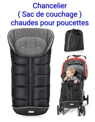 NEUF; Chancelier ( Sac de couchage ) pour poucettes , View more