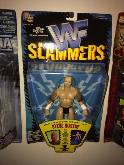Stone Cold Steve Austin WWF Slammers Action Figure Series 1 WWE, View more