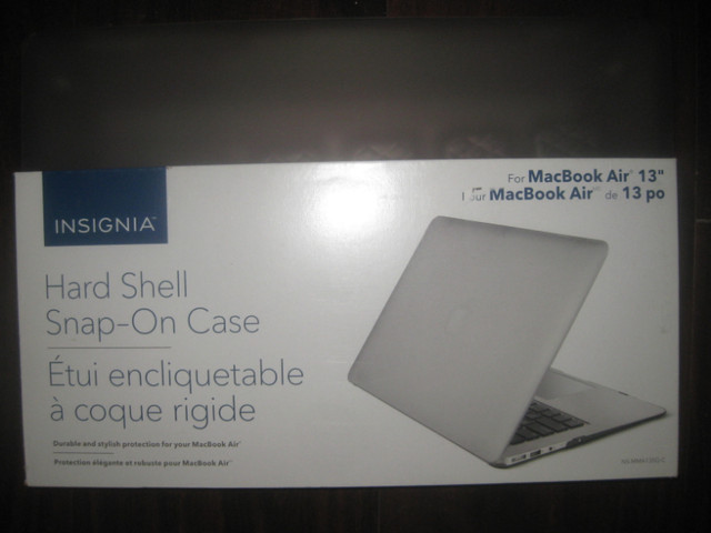 Insignia Hard Shell Case for 13" Apple MacBook Air / MacBook Pro in Laptops in Mississauga / Peel Region - Image 3