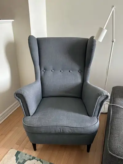 IKEA Strandmon armchair in a good shape. From pet-free, scent and smoke-free home