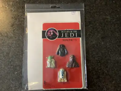 1983. Still factory sealed. From non smoking home. Unpunched card. In perfect condition. 4 magnets i...