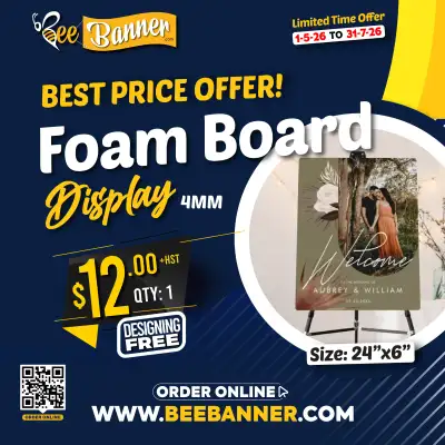Foam Board Display 4MM – Best Price Offer, View more