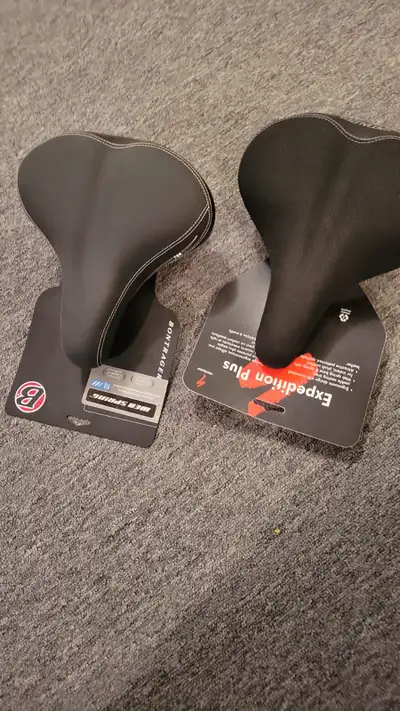 Premium Comfort Bike Saddle Set (Bontrager & Specialized), View more
