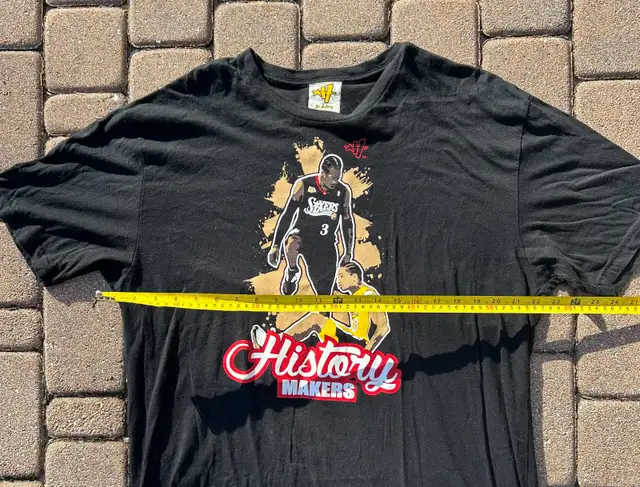 Allen Iverson Step Over Tyronn Lue Art History Shirt Sz XL in Men's in Windsor Region - Image 5