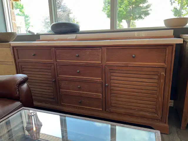 BRAND NEW Solid Teak 3 Drawer 2 Door Double Vanity - Acrylic Top in Other in Oakville / Halton Region - Image 3