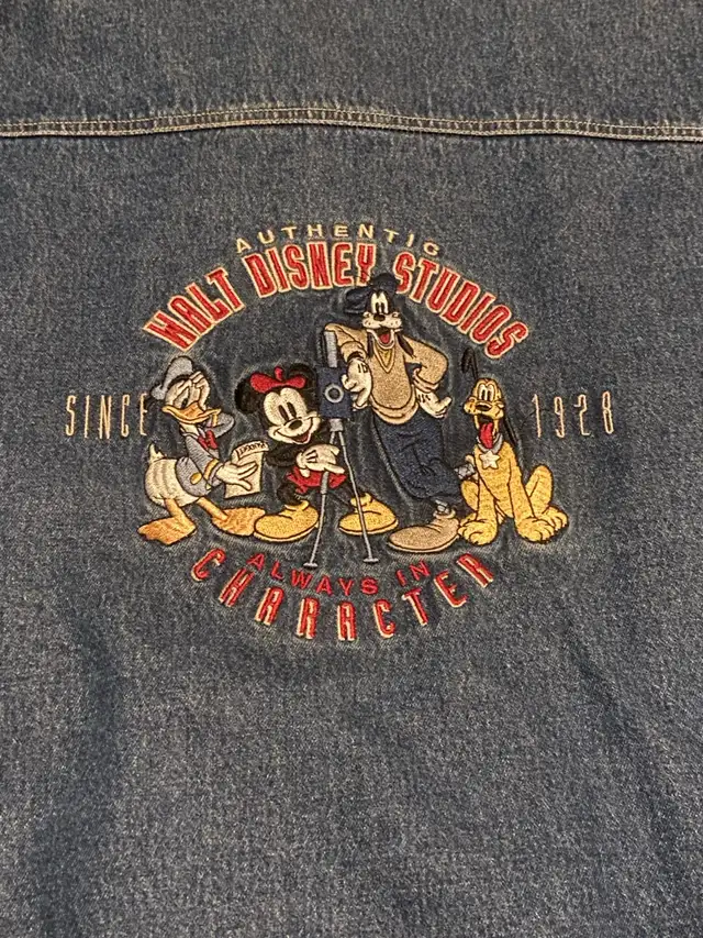 Vintage 90’s Disney Store Denim Jacket Mickey Mouse Men XXL NEW in Men's in Mississauga / Peel Region - Image 8