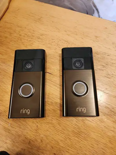 Ring Door Bell Cameras WiFi rechargeable , View more