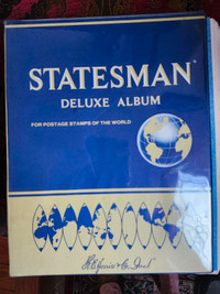 Statesman album for postage stamp ( without stamps)