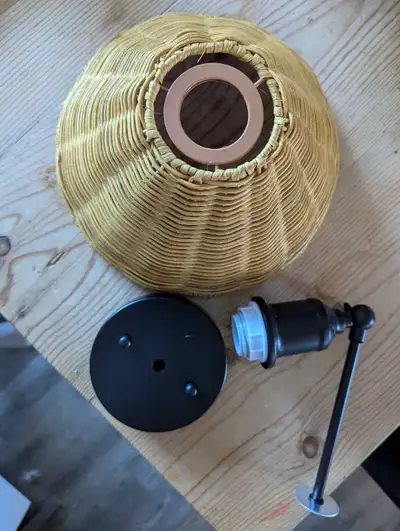 Rattan Battery Powered Wall Lights, View more