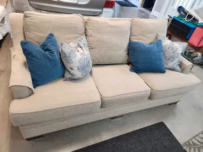 Flexsteel feather Sofa, View more