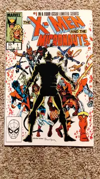 Very fine copy of X-Men and the Micronauts #1 (1984, Marvel)