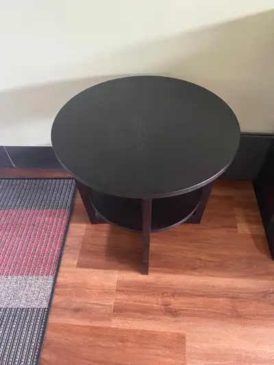 Round Wooden Side Table, View more