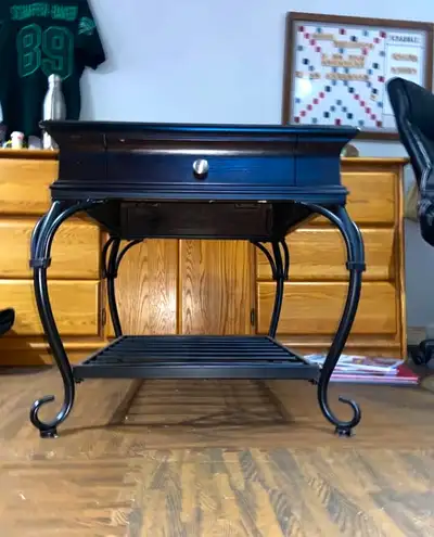 Fancy coffee table with drawer, View more