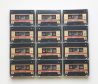 12 x Maxell UDS-II 90 High Bias Cassette Tapes *No J-cards*
