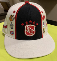 Mitchell & Ness Hockey Fitted 7 1/4 Hat Cap NHL Original 6