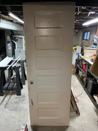 Six Panel Door - Wood - Shaker Style