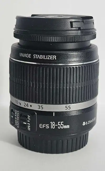 Canon キャノン EF-S 55-250mm F4.5-5.6 IS STM 92 ads for canon efs 18 55mm lens in All Categories in Canada