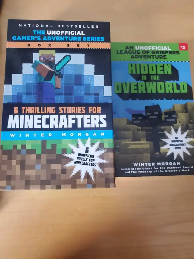 7 Minecraft Base Story Books in Children & Young Adult in Sault Ste. Marie - Image 2