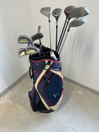 Ladies Golf Clubs and Bag, View more