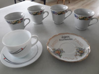 Tasses et soucoupes