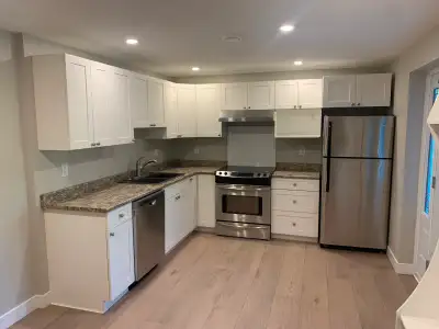 2 bedroom, 1 bath LEGAL basement suite, in Wiltse, Penticton. Beautiful condition, with own fenced i...