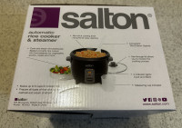 Salton Automatic Rice Cooker and Steamer