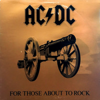 AC/DC- For Those About to Rock (1981) DISQUE VINYLE