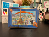 Tin Box from Paris - Very Good Condition