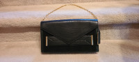 Beautiful Vince Camuto Purse. Black Leather Purse. NEW WITH TAGS