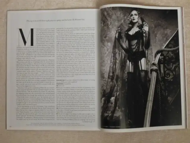 MADONNA-Magazine US Harper's Bazaar 150th Anniv. Collector's in Magazines in Longueuil / South Shore - Image 4