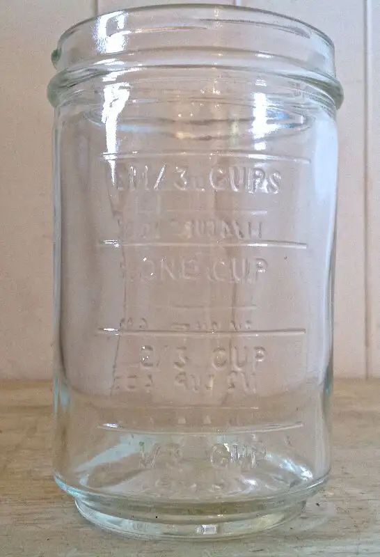 Antiquity. Collection. Glass, wood & iron mincer Hazel Atlas63417636581507124