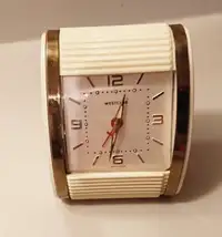 Vintage Rare WESTCLOX  Wind-upTravel Alarm Clock