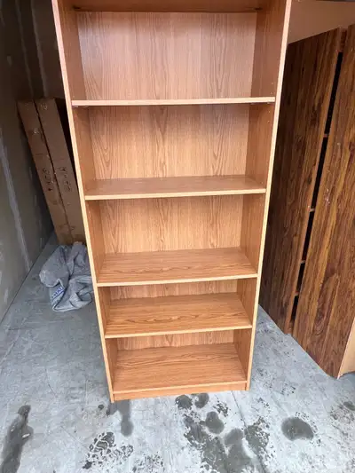 Free delivery used Wooden Bookcase, View more