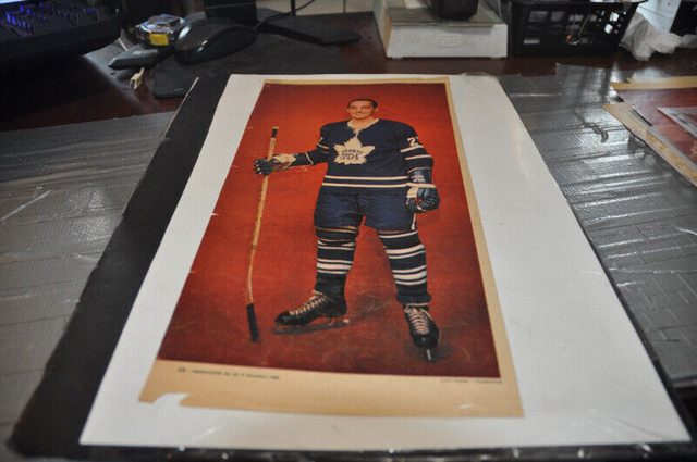 frank mahovlich Toronto Maple Leafs nhl hockey 1962 from quebec dans Art et objets de collection  à Victoriaville
