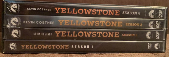 Yellowstone: The First Four Seasons [DVD] new and sealed! in CDs, DVDs & Blu-ray in Markham / York Region - Image 3