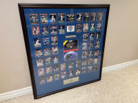 Toronto Blue Jays 1992 World Series Framed Card Set