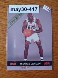 MICHAEL JORDAN 1992 USA Ballstreet Basketball Card Volume 2