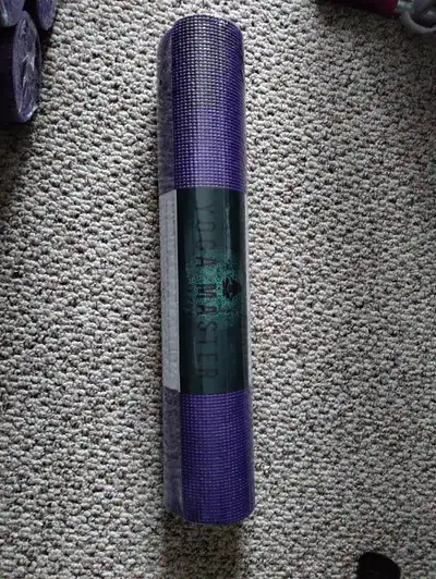 New Yoga Master Mat for sale. Color: purple
