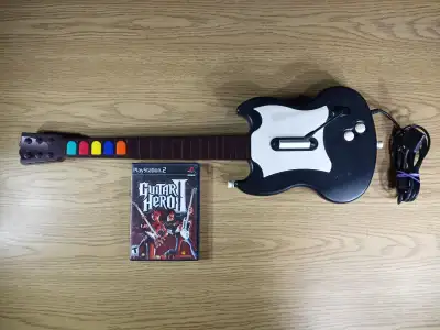Guitar Hero 2 Avec Guitare (Playstation 2), View more