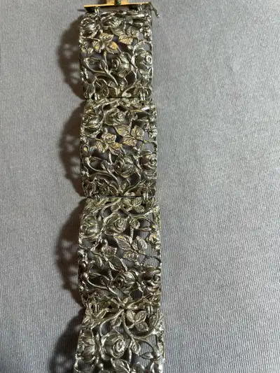 Silver bracelet. Antique. , View more