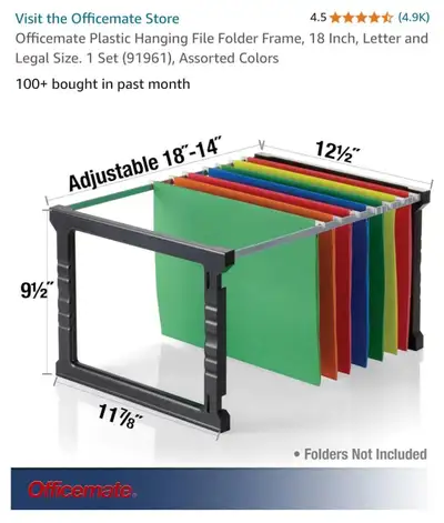 New file folder frame, View more