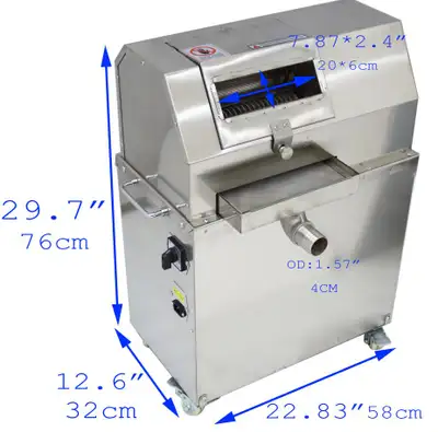 Electric Sugar Cane Ginger Press Juicer Crusher 110v 134057, View more