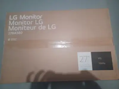 LG 27" 100Hz IPS LCD Monitor (27BA560), View more