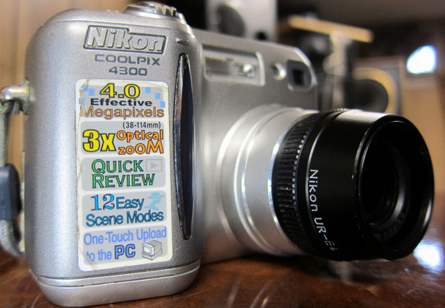 NIKON COOLPIX 4300 DIGITAL CAMERA CARD ADAPTER BATTERY CHARGER in Cameras & Camcorders in Ottawa