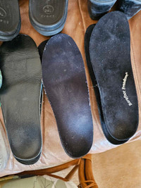 Size 9 women's shoes, boots and orthotics 