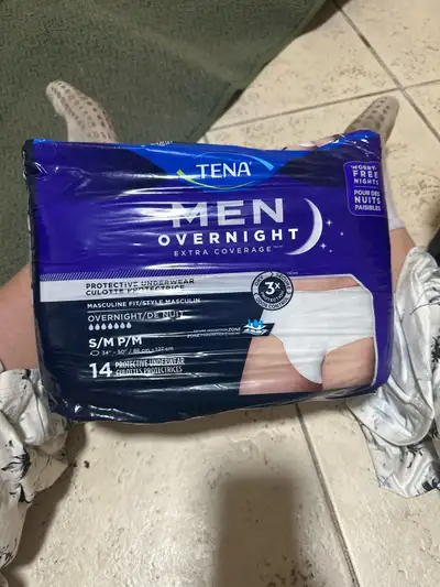TENA Men Overnight Protective Underwear - 3 packages available, View more
